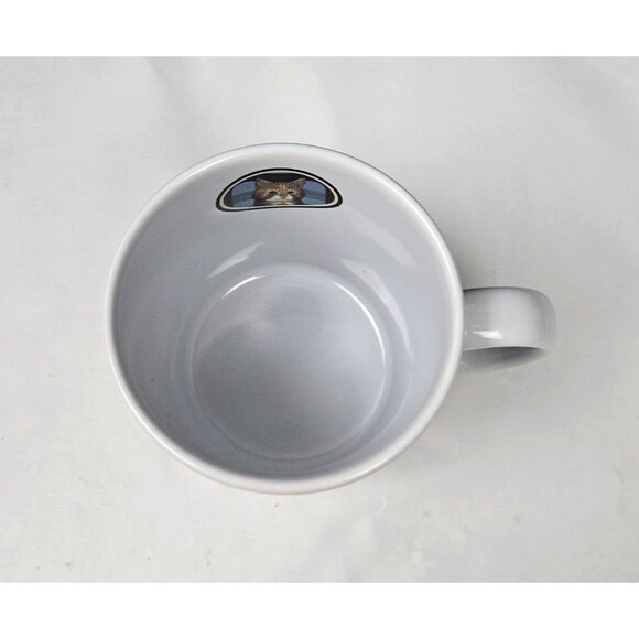 Vintage Lang & Wise Lord Buffington Cat Mug Lowell Herrero Painting 1997 NEW - Picture 9 of 16